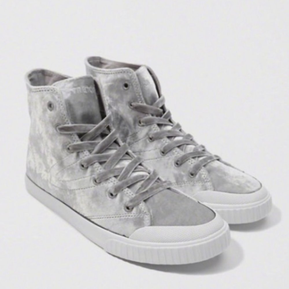 Grey Suede Sneakers